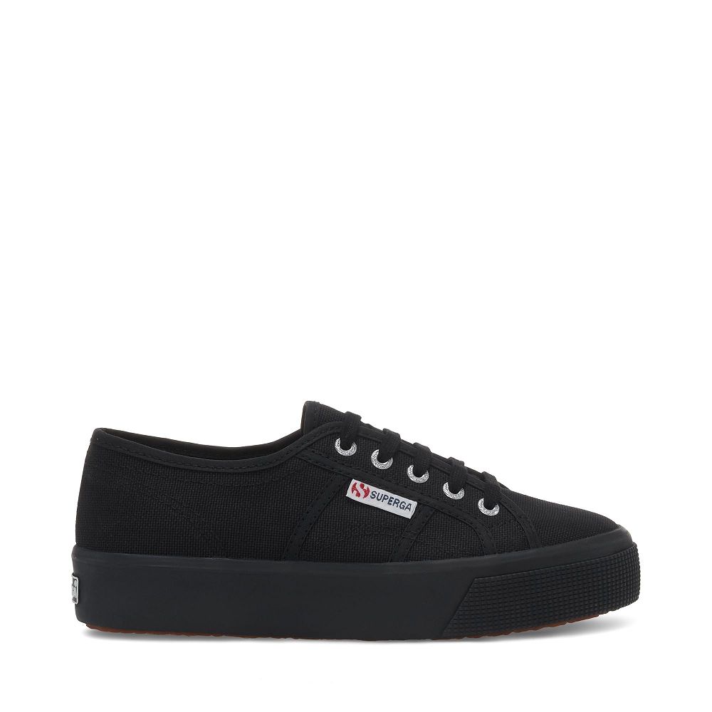 Superga 2730 Black Sneakers - Men's Sneakers USA | US7197994